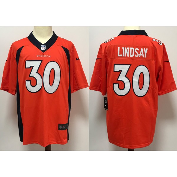 Phillip Lindsay #30 Denver Broncos Jersey