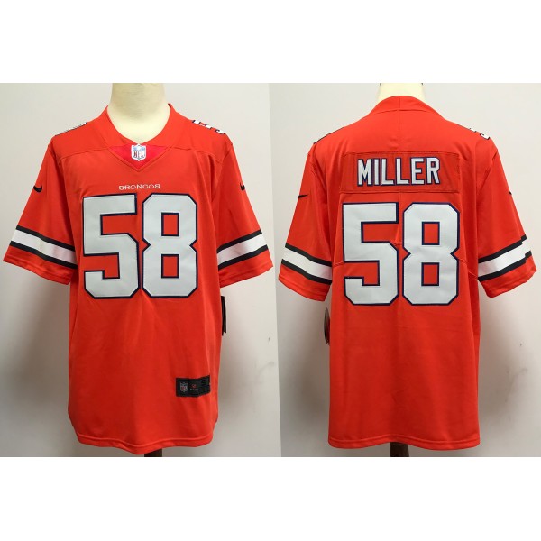 Von Miller #58 Denver Broncos Jersey