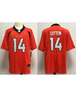 Courtland Sutton #14 Denver Broncos Jersey