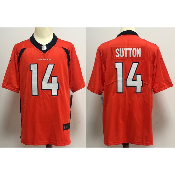 Courtland Sutton #14 Denver Broncos Jersey