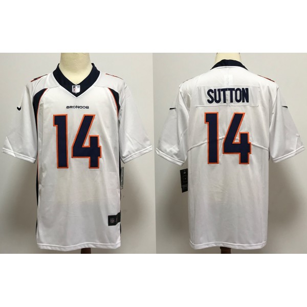 Courtland Sutton #14 Denver Broncos Jersey