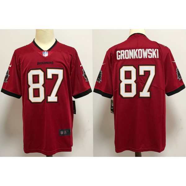 Rob Gronkowski #87 Tampa Bay Buccaneers Jersey