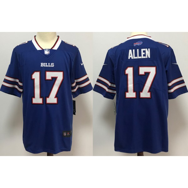 Josh Allen #17 Buffalo Bills Jersey