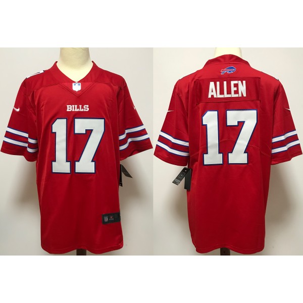 Josh Allen #17 Buffalo Bills Jersey