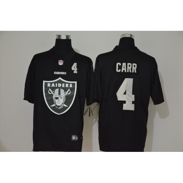 Derek Carr #4 Las Vegas Raiders Jersey