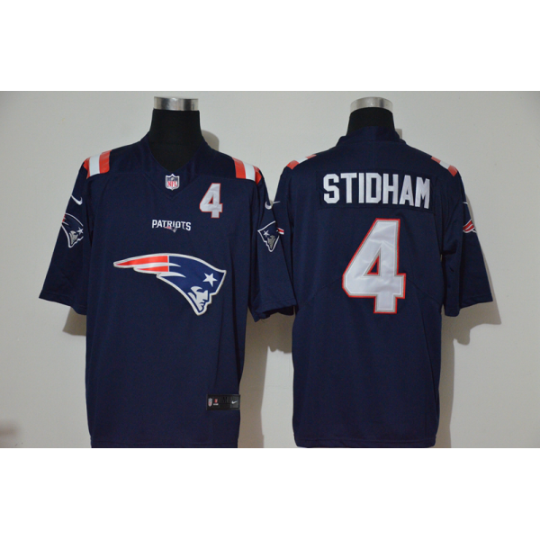 Jarrett Stidham #4 New England Patriots Jersey