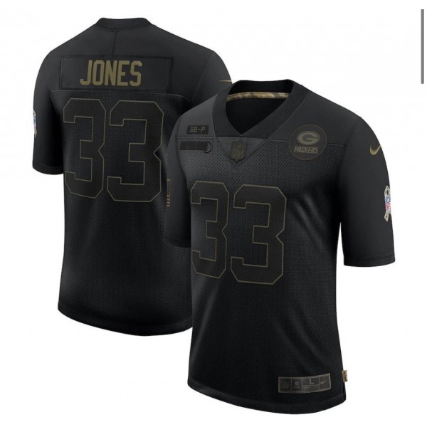 Aaron Jones #33 Green Bay Packers Jersey