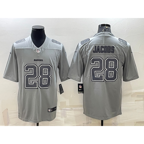 Josh Jacobs #28  Las Vegas Raiders Jersey