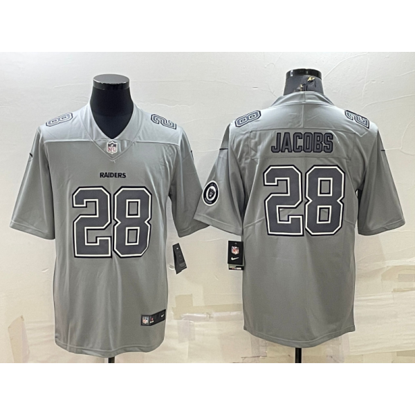 Josh Jacobs #28  Las Vegas Raiders Jersey