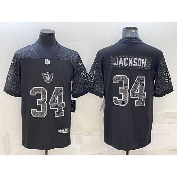 Bo Jackson #34 Las Vegas Raiders Jersey