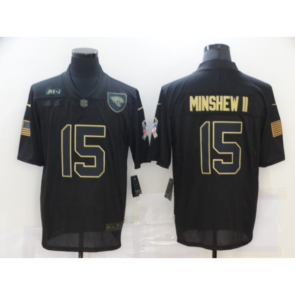 Gardner Minshew II  #15 Jacksonville Jaguars Jersey