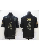 Derek Carr #4 Las Vegas Raiders Jersey