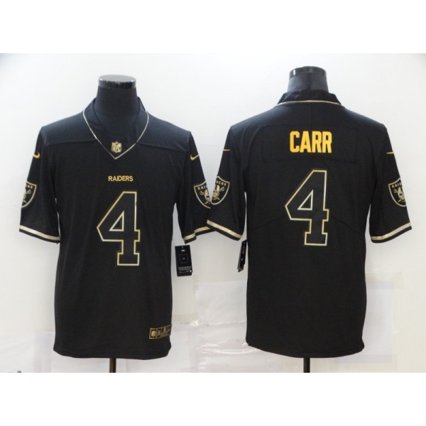 Derek Carr #4 Las Vegas Raiders Jersey