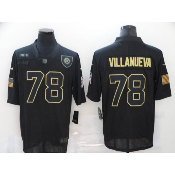 Alejandro Villanueva #78 Pittsburgh Steelers Jersey