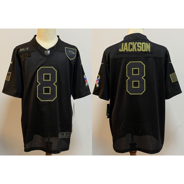 Lamar Jackson #8 Baltimore Ravens Jersey