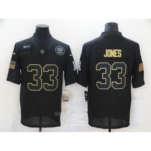 Aaron Jones #33 Green Bay Packers Jersey