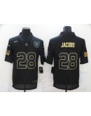 Josh Jacobs #28 Las Vegas Raiders Jersey