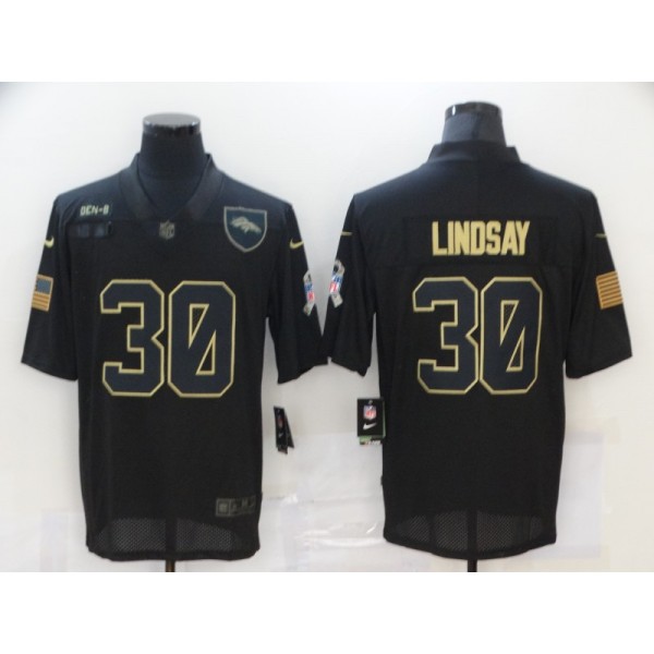 Phillip Lindsay #30 Denver Broncos Jersey