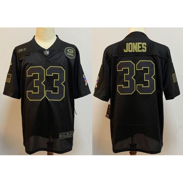 Aaron Jones #33 Green Bay Packers Jersey