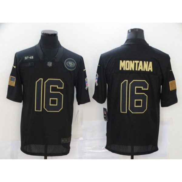 Joe Montana #16 San Francisco 49ers Jersey