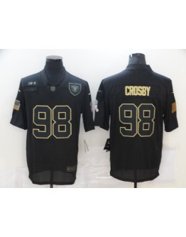 Maxx Crosby #98 Las Vegas Raiders Jersey