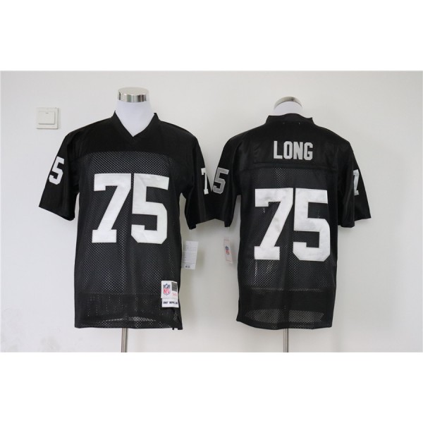 Howie Long #75 Las Vegas Raiders Jersey