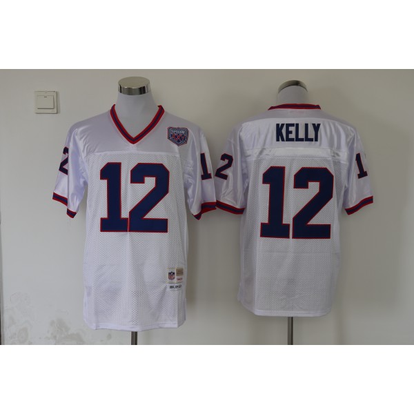 Jim Kelly #12 Buffalo Bills Jersey