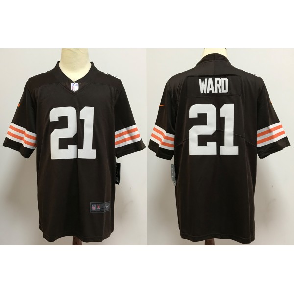 Denzel Ward #21 Cleveland Browns Jersey