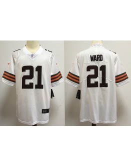 Denzel Ward #21 Cleveland Browns Jersey