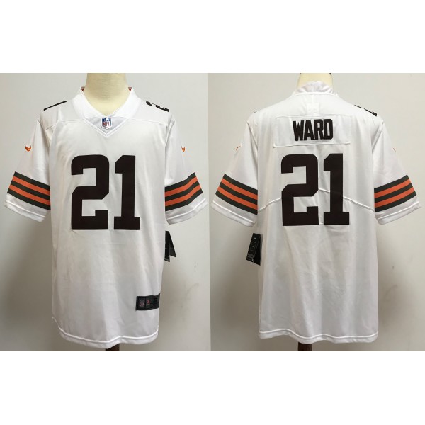 Denzel Ward #21 Cleveland Browns Jersey