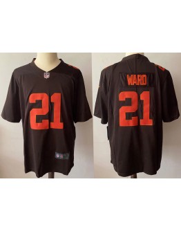 Denzel Ward #21 Cleveland Browns Jersey