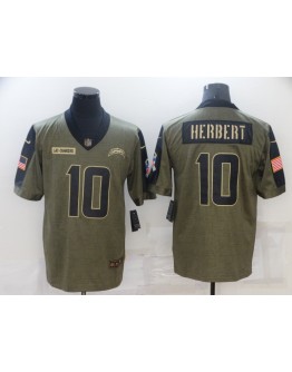 Justin Herbert #10 Los Angeles Chargers Jersey