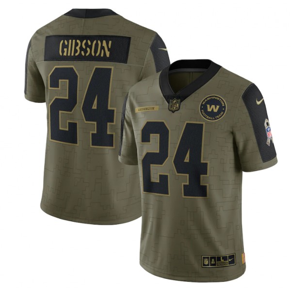 Antonio Gibson #24 Washington Commanders Jersey