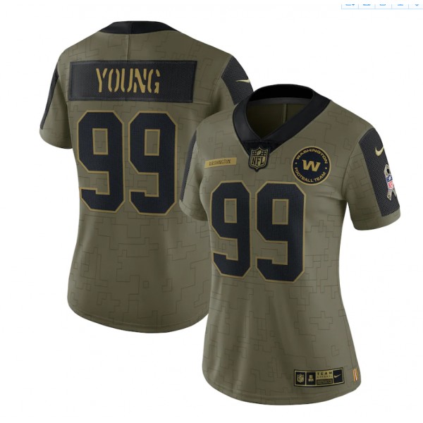 Chase Young #99 Washington Commanders Jersey