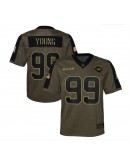 Chase Young #99 Washington Commanders Jersey