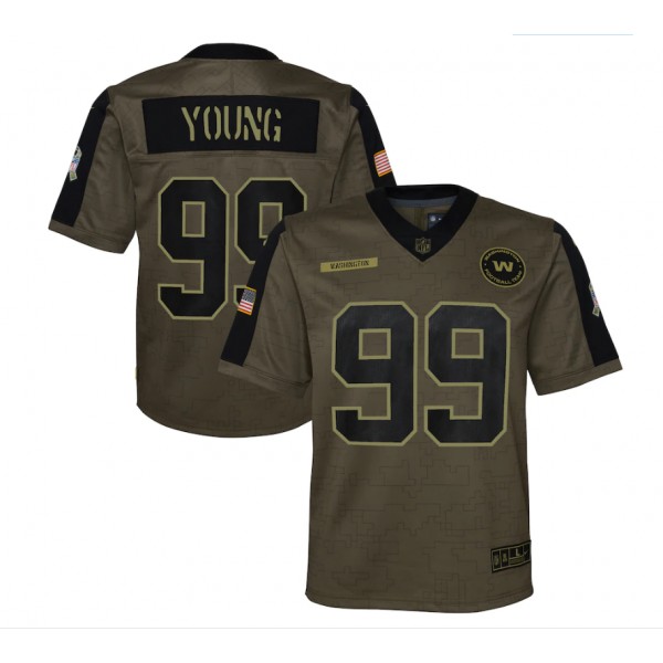 Chase Young #99 Washington Commanders Jersey