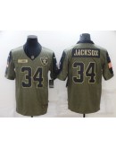 Bo Jackson #34 Las Vegas Raiders Jersey