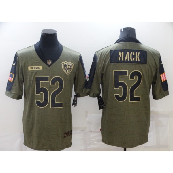 Khalil Mack #52 Chicago Bears Jersey