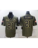 Ezekiel Elliott #21 Dallas Cowboys Jersey