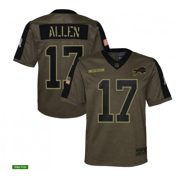 Josh Allen #17 Buffalo Bills Jersey