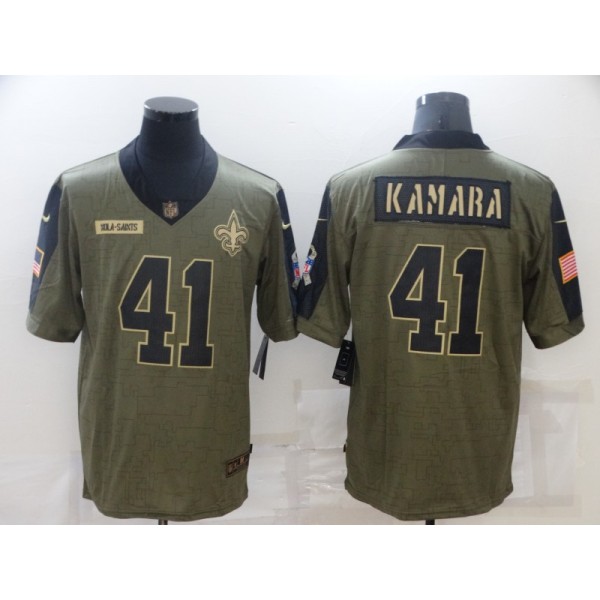 Alvin Kamara #41 New Orleans Saints Jersey