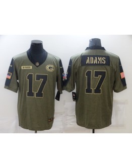 Davante Adams #17 Green Bay Packers Jersey