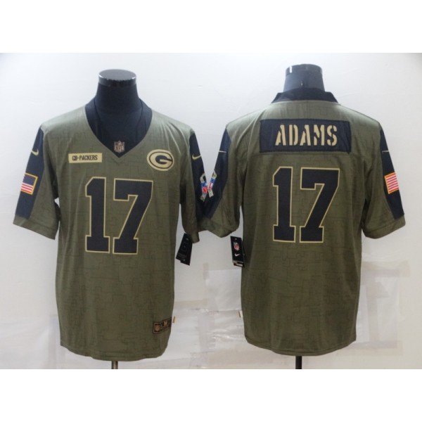 Davante Adams #17 Green Bay Packers Jersey