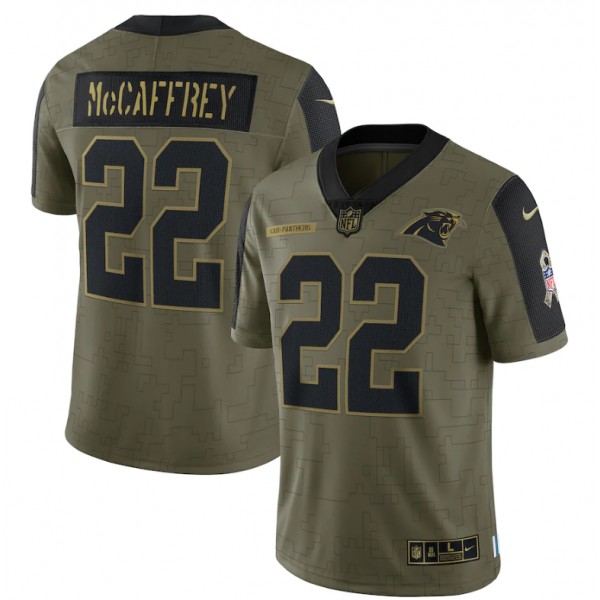 Christian McCaffrey #22 Carolina Panthers Jersey