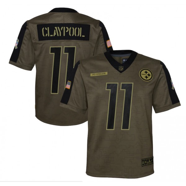 Chase Claypool #11 Pittsburgh Steelers Jersey