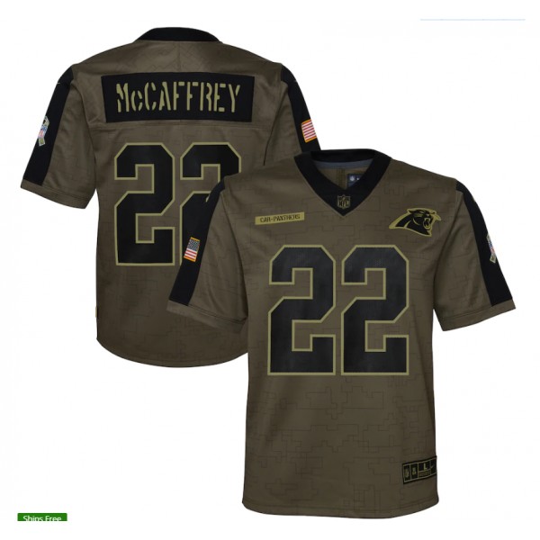 Christian McCaffrey #22 Carolina Panthers Jersey