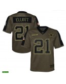 Ezekiel Elliott #21 Dallas Cowboys Jersey