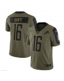 Jared Goff #16 Detroit Lions Jersey