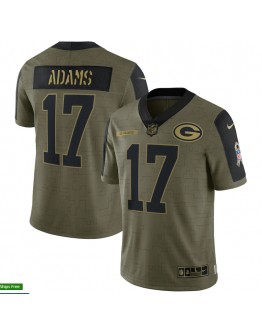 Davante Adams #17 Green Bay Packers Jersey