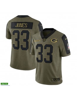 Aaron Jones #33 Green Bay Packers Jersey